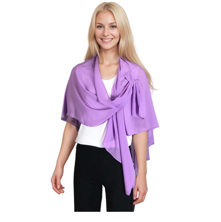 Georgette Pull Through Loop Wrap
