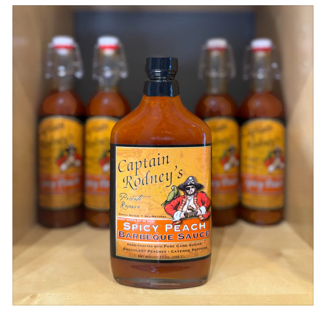 Spicy Peach BBQ Sauce