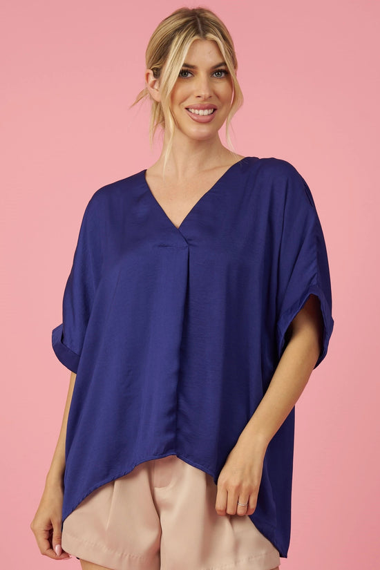 V-Neck High-Low Top *FINAL SALE*