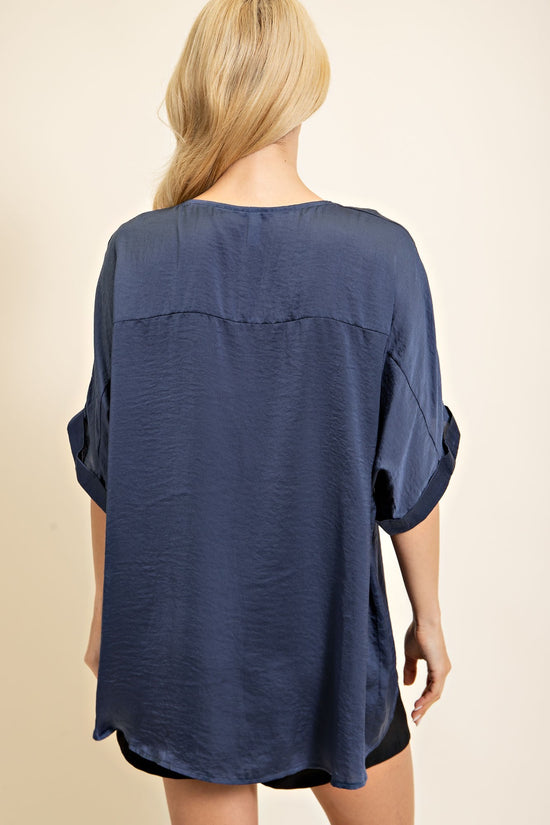 V-Neck High-Low Top *FINAL SALE*