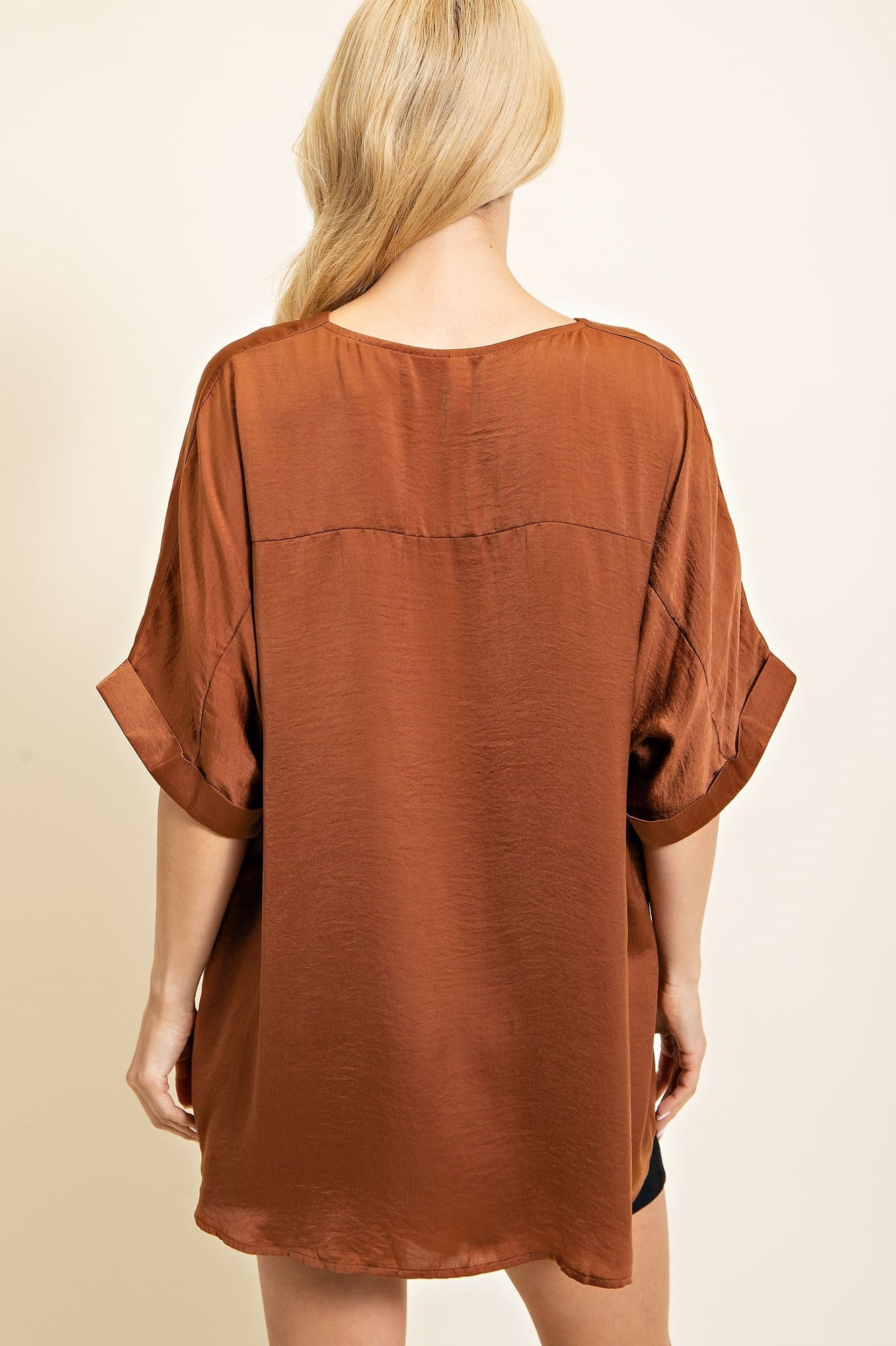 V-Neck High-Low Top *FINAL SALE*