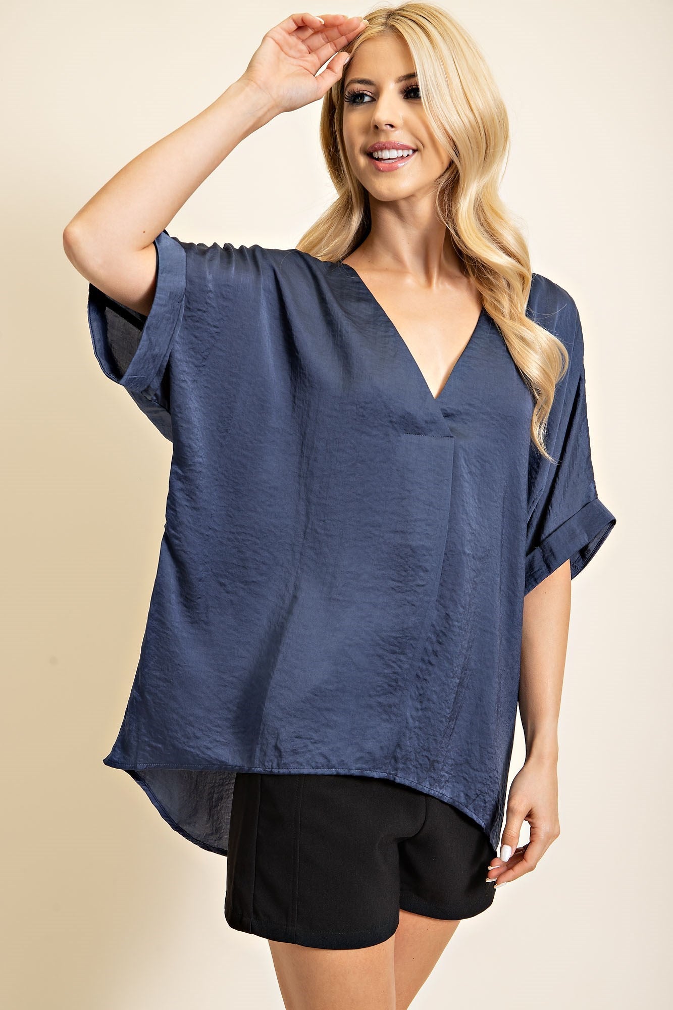 V-Neck High-Low Top *FINAL SALE*