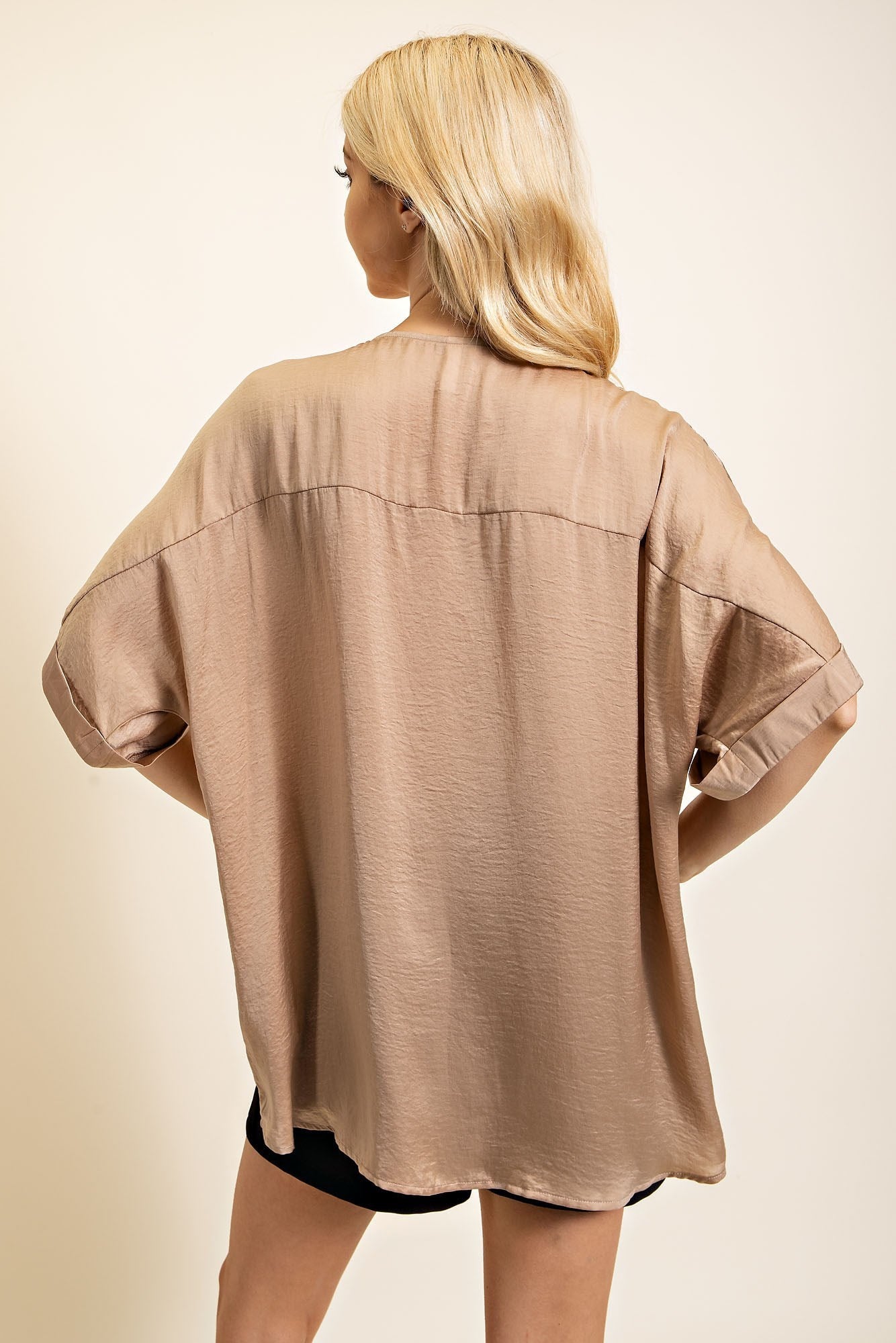V-Neck High-Low Top *FINAL SALE*