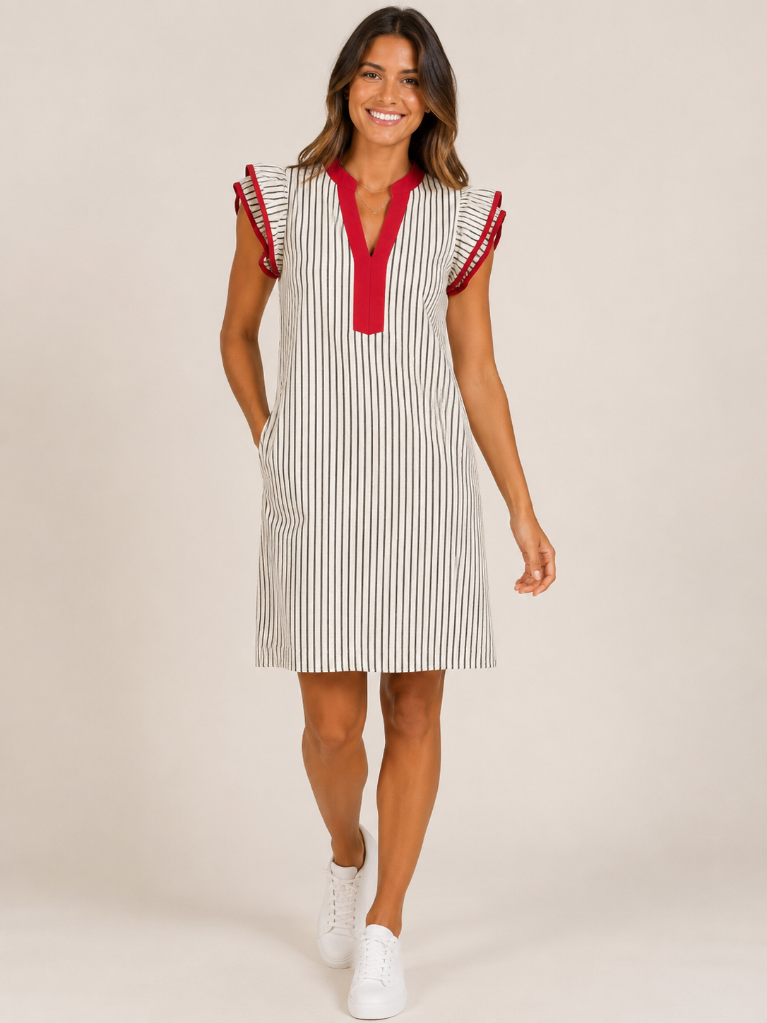 Blake Striped Dress