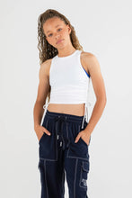 Load image into Gallery viewer, Peppa Cropped Rib Singlet
