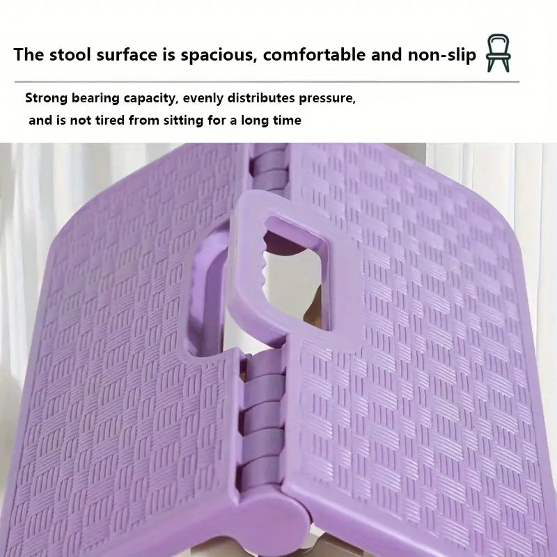 Beige Foldable Step Stool