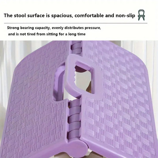 Beige Foldable Step Stool