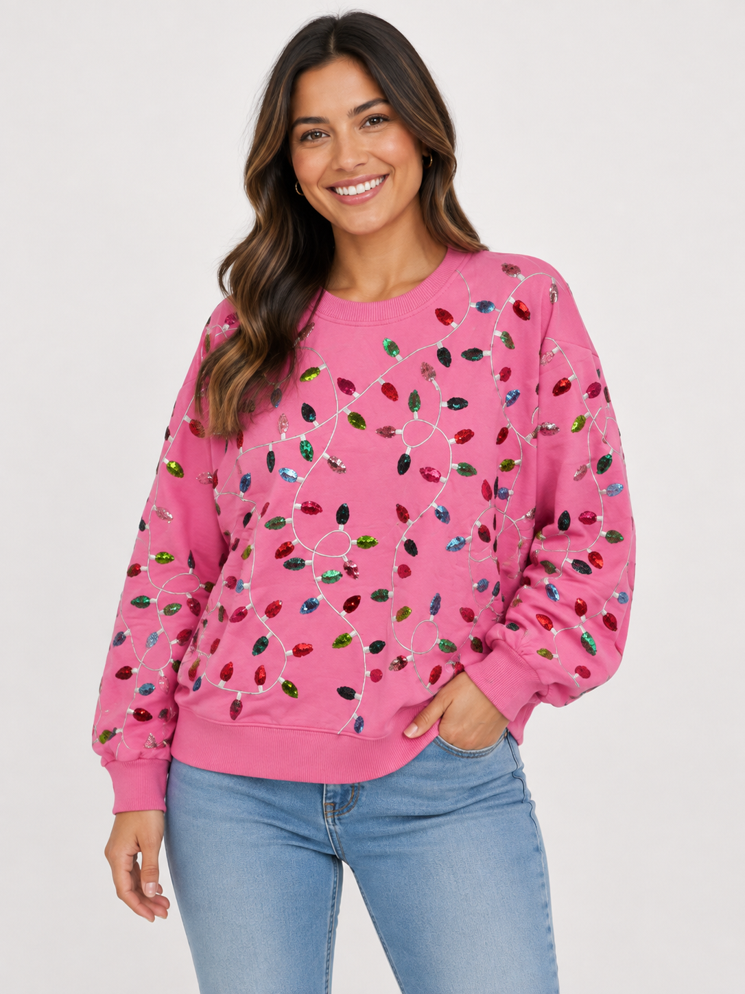 Sarah Lights Sweatshirt