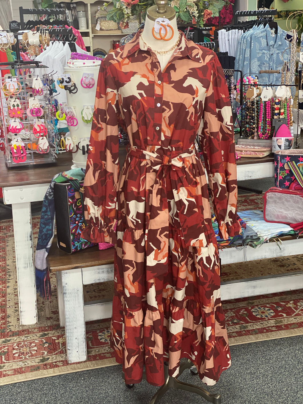 Horse Shirt Dress