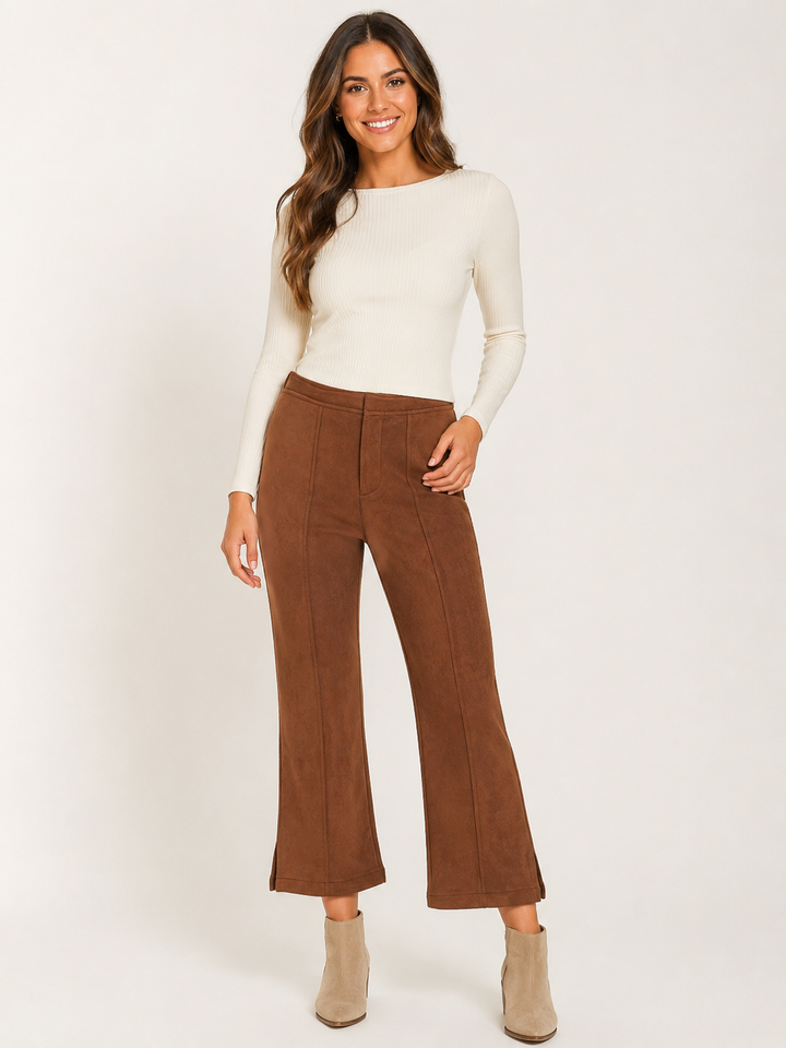 Percy Boot Cut Split Pants