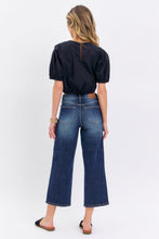 Load image into Gallery viewer, Judy Blue Mid Rise Tummy Control Crop Wide
