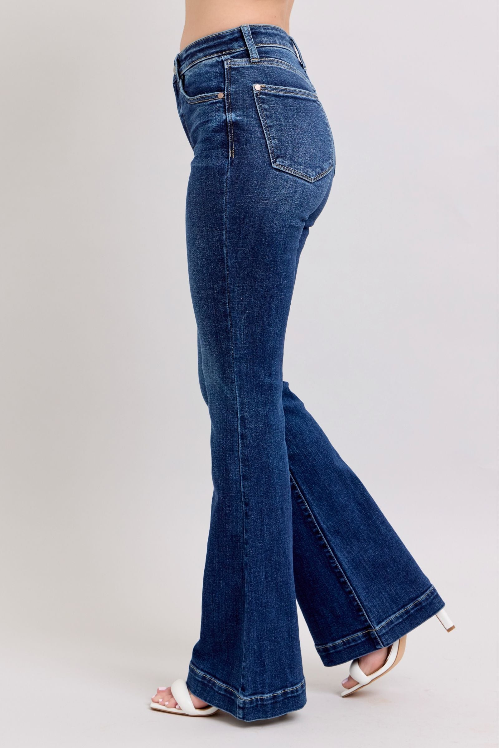 Judy Blue High Waist Trouser Flare