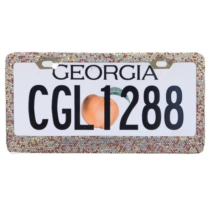 Bling License Plate