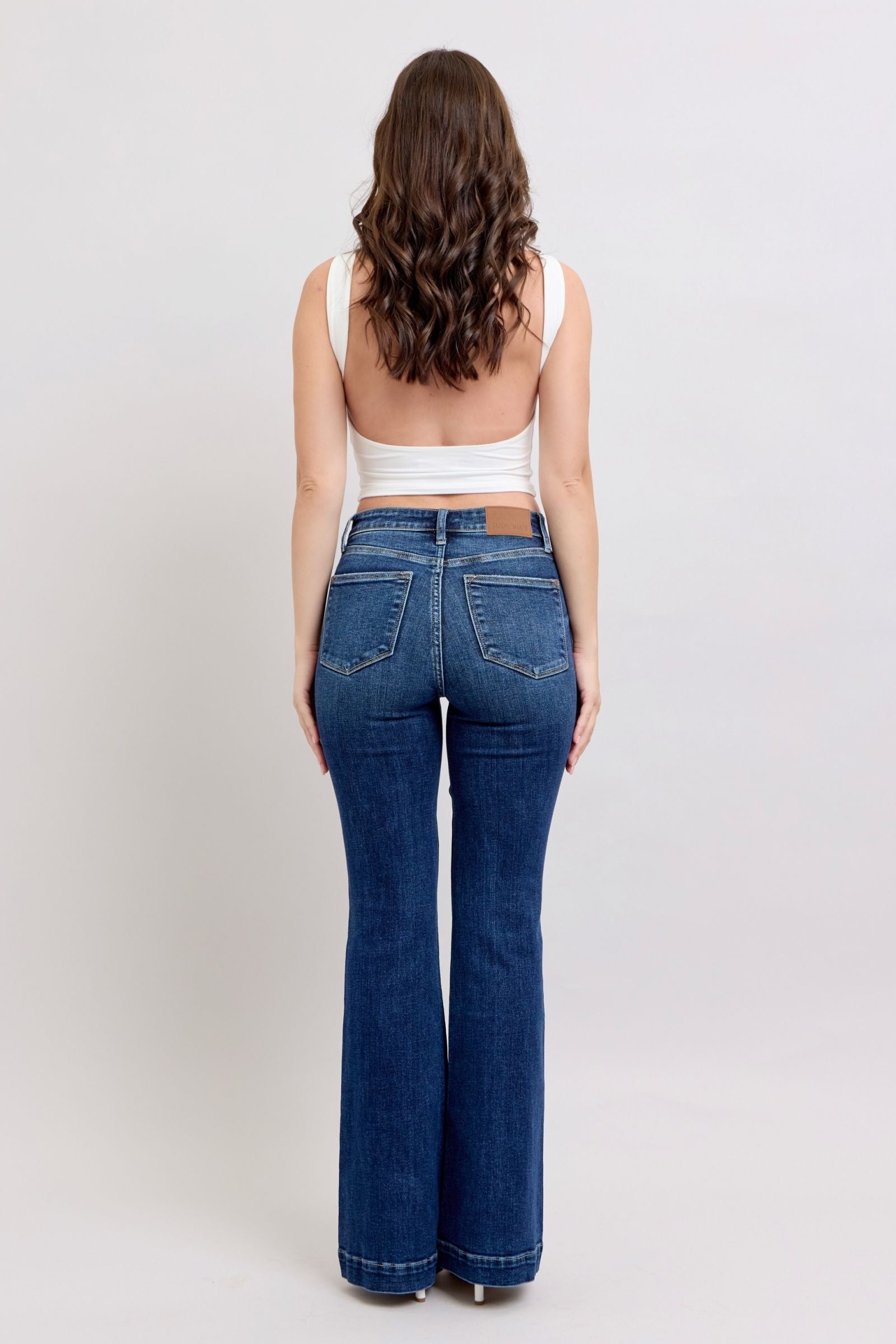 Judy Blue High Waist Trouser Flare