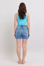 Load image into Gallery viewer, Judy Blue MD 2 Button Mid Length Dad Shorts
