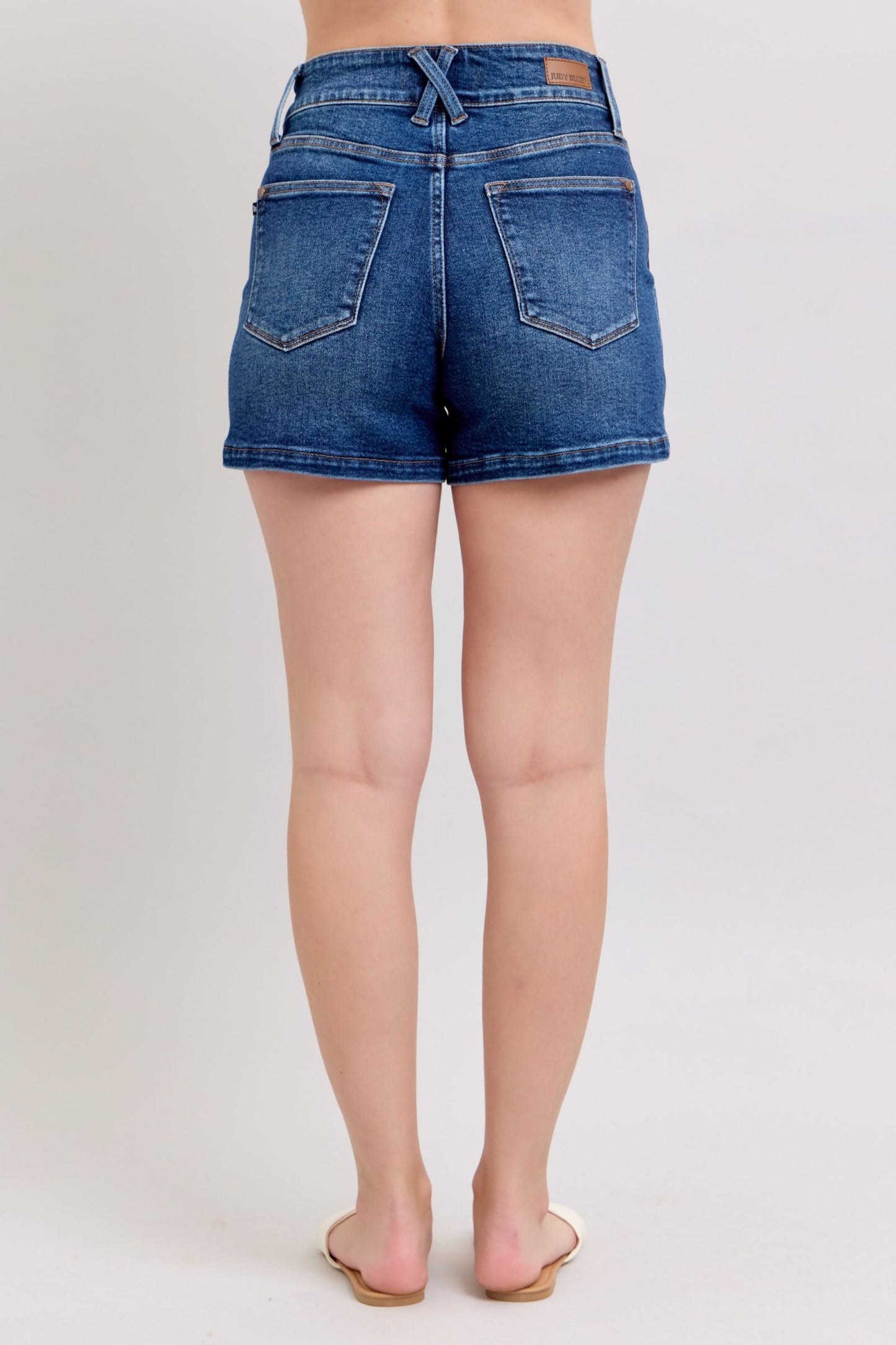 Judy Blue HW Double Button Waistband Shorts * FINAL SALE*