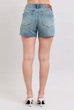Load image into Gallery viewer, Judy Blue MR Vintage Wash Button-Fly &amp; Destroy Shorts
