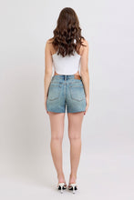 Load image into Gallery viewer, Judy Blue MR Vintage Wash Button-Fly &amp; Destroy Shorts
