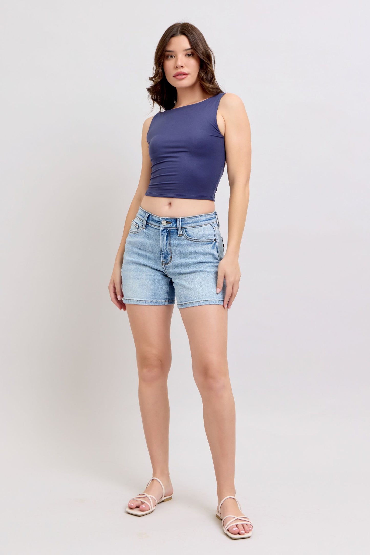 Judy Blue MR Vintage Wash Dad Shorts *FINAL SALE*