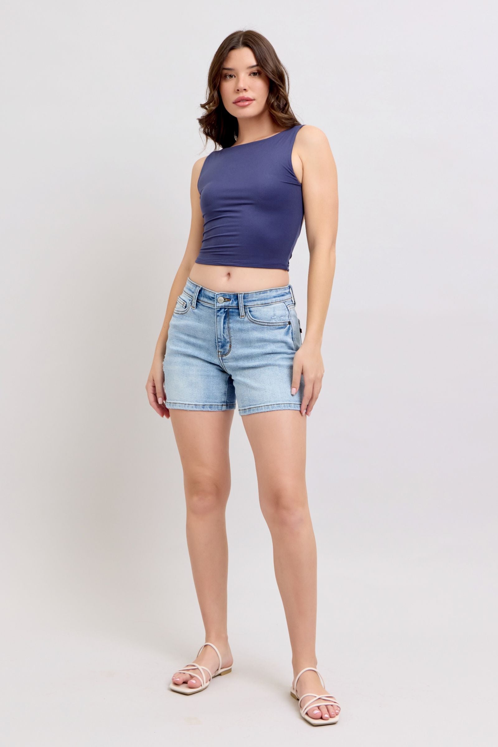 Judy Blue MR Vintage Wash Dad Shorts *FINAL SALE*