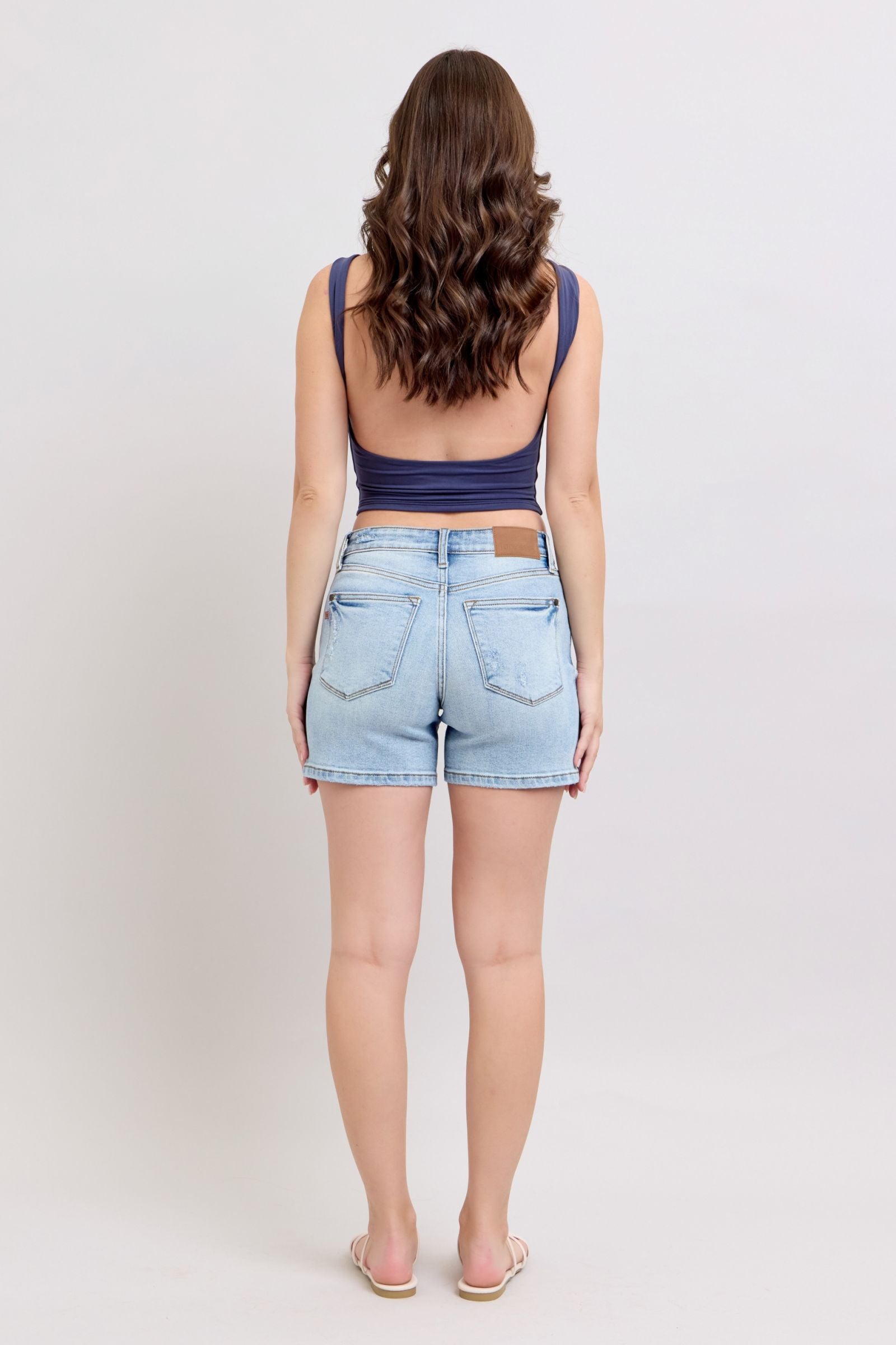 Judy Blue MR Vintage Wash Dad Shorts *FINAL SALE*