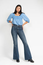 Load image into Gallery viewer, Judy Blue HW Tummy Control Shield Back Pockets Flare
