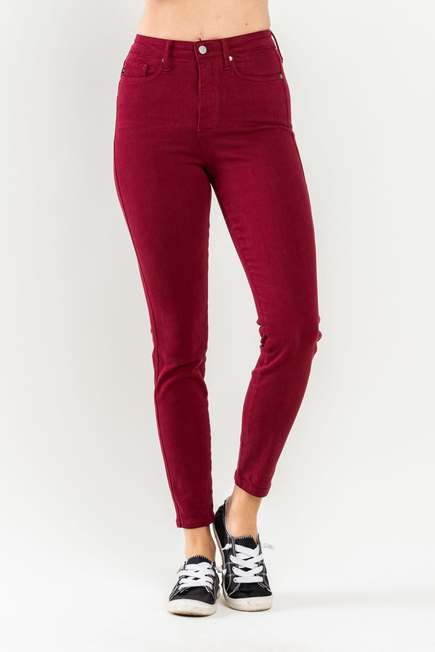 Judy Blue High Waist Tummy Control Garment Dyed Skinny