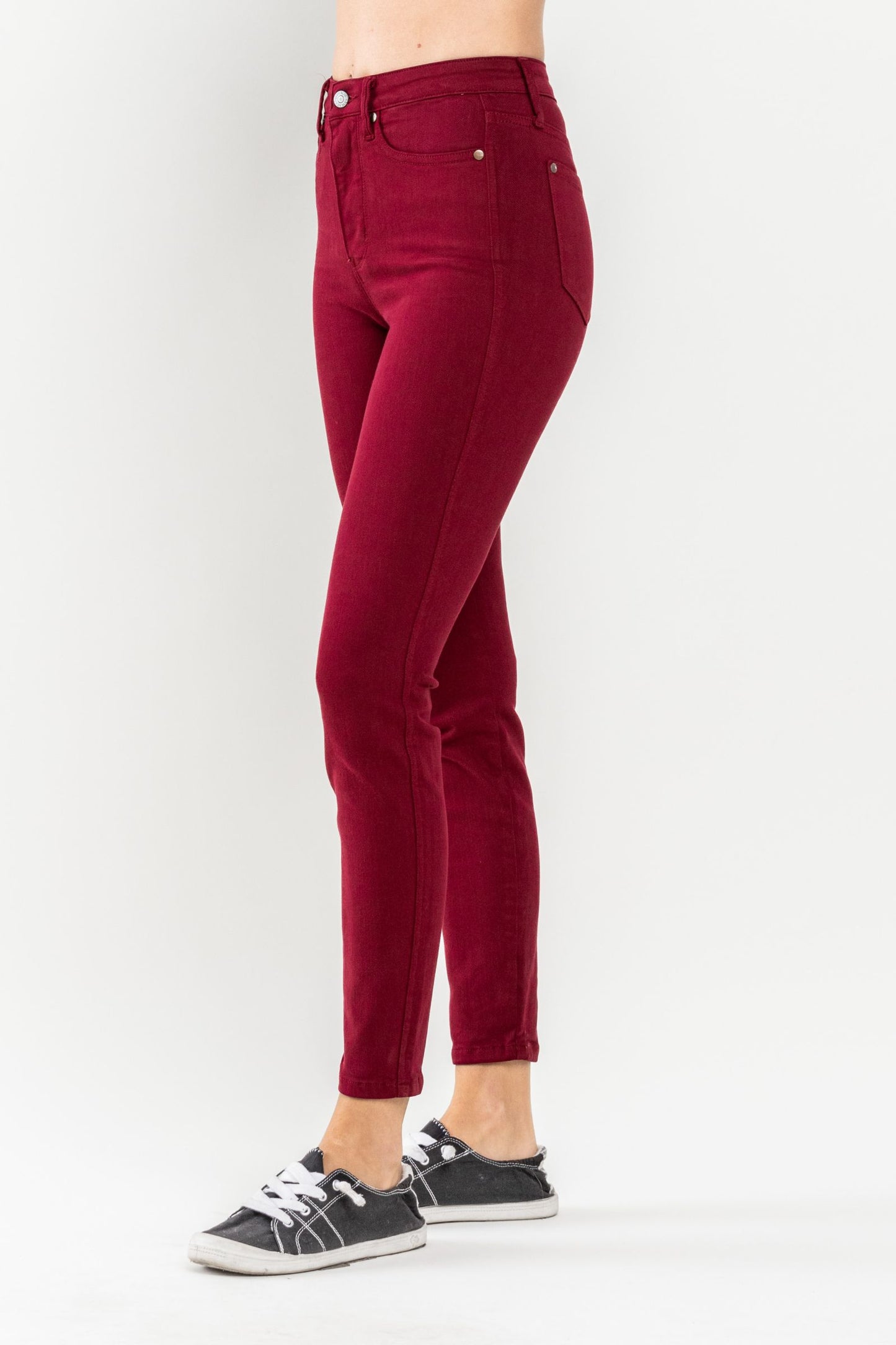 Judy Blue High Waist Tummy Control Garment Dyed Skinny