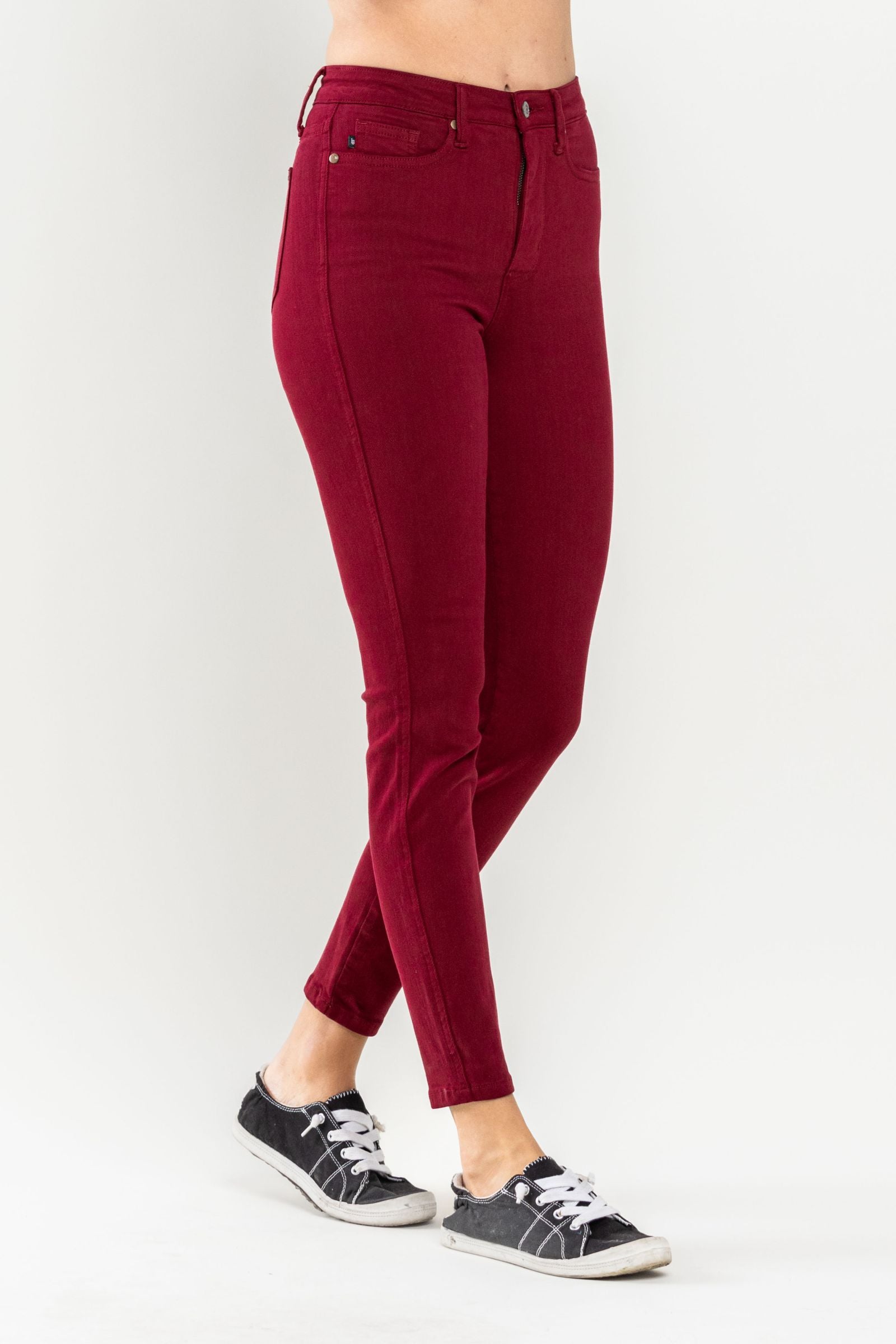 Judy Blue High Waist Tummy Control Garment Dyed Skinny