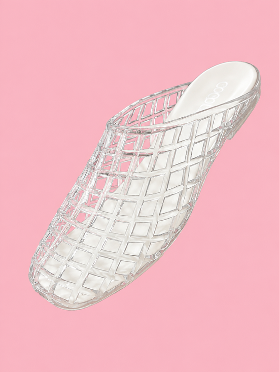 Woven Jelly Mule