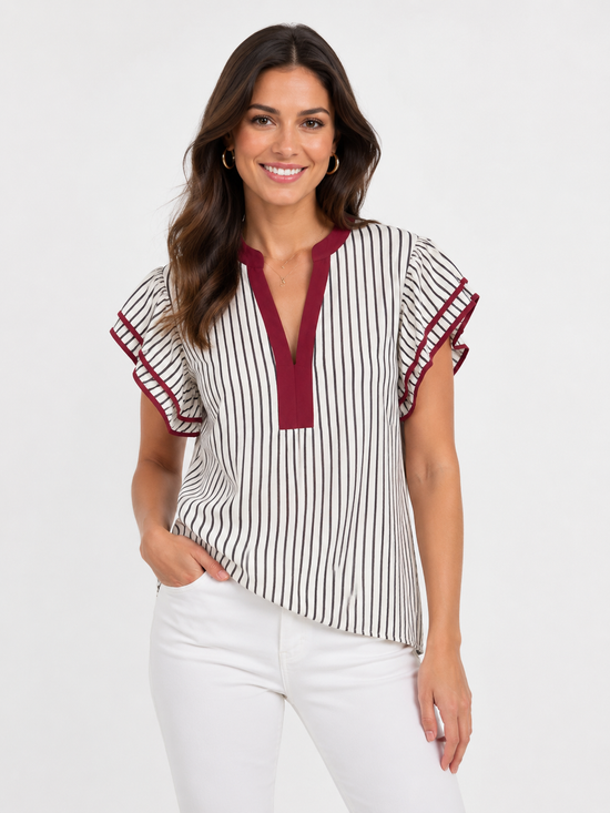 Blake Striped Top