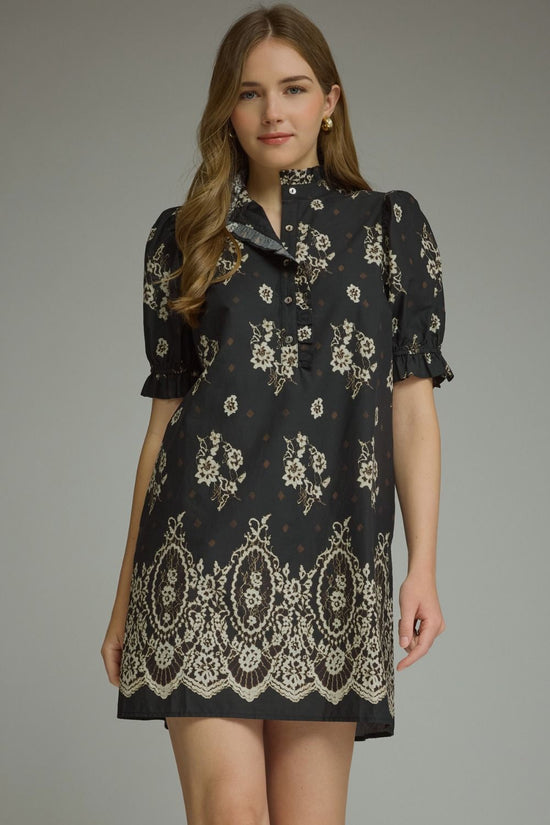 Sharon Woven Mini Dress