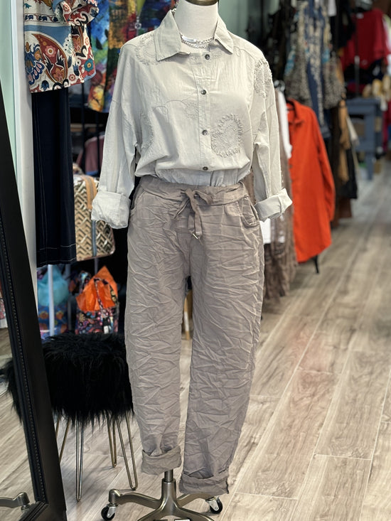 Crinkle Pant Plus