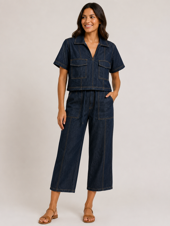 Denim Utility Set