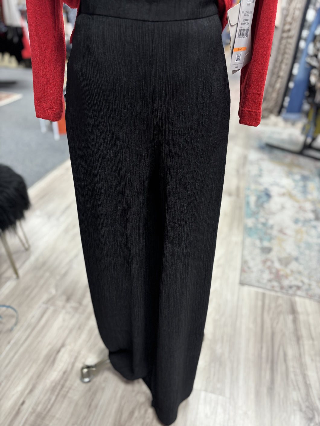 Crinkle Wide Leg Pant