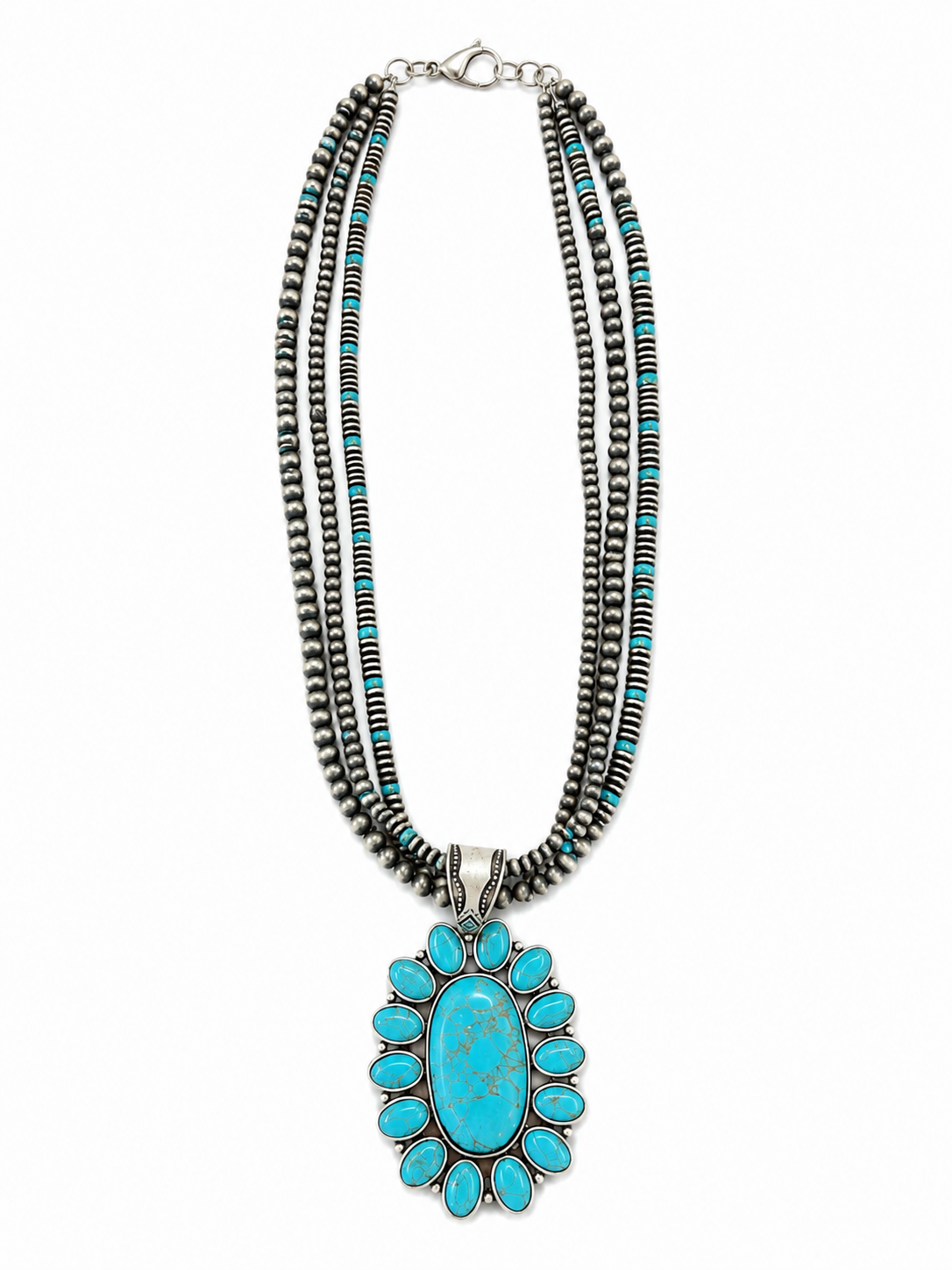 Blue Turquoise Necklaces