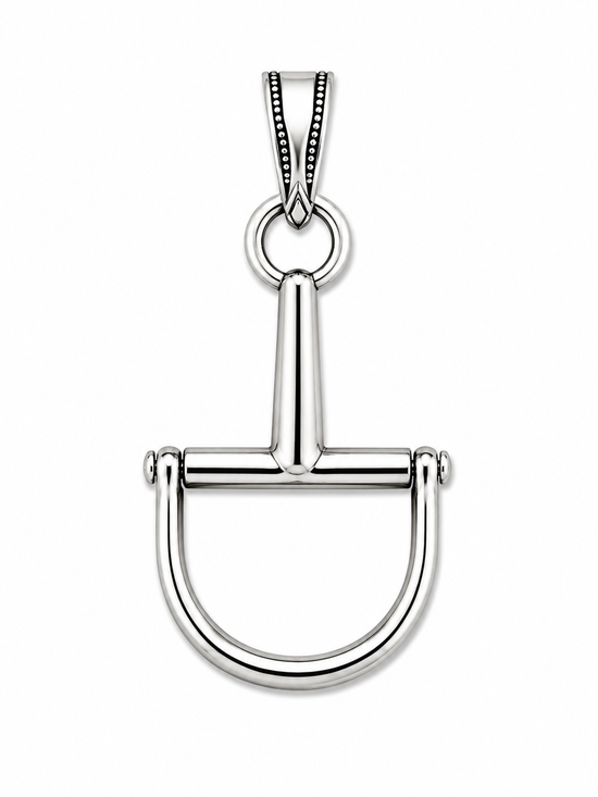 Western Horse Bit Pendant