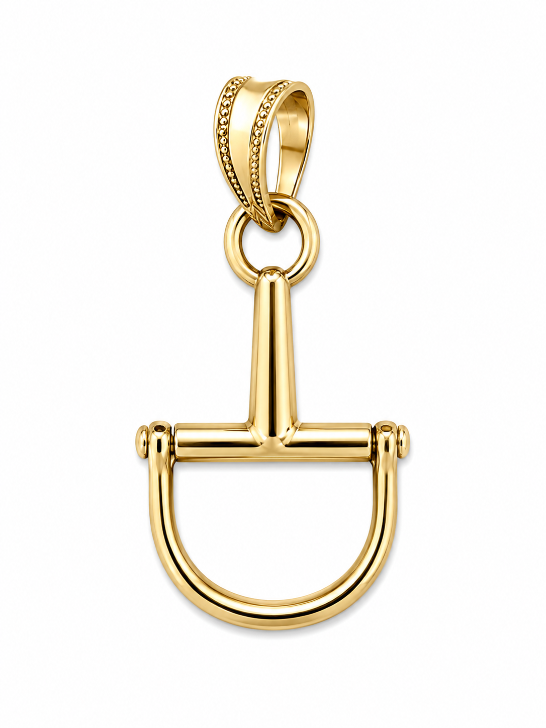 Western Horse Bit Pendant