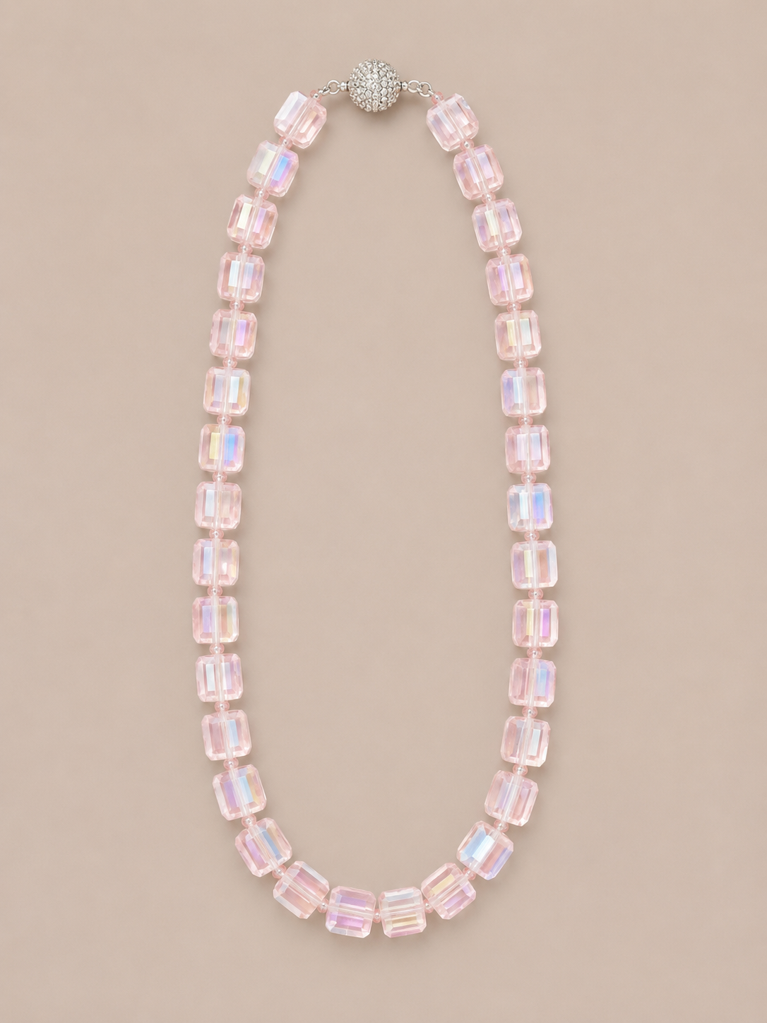 Iridescent Crystal Necklace