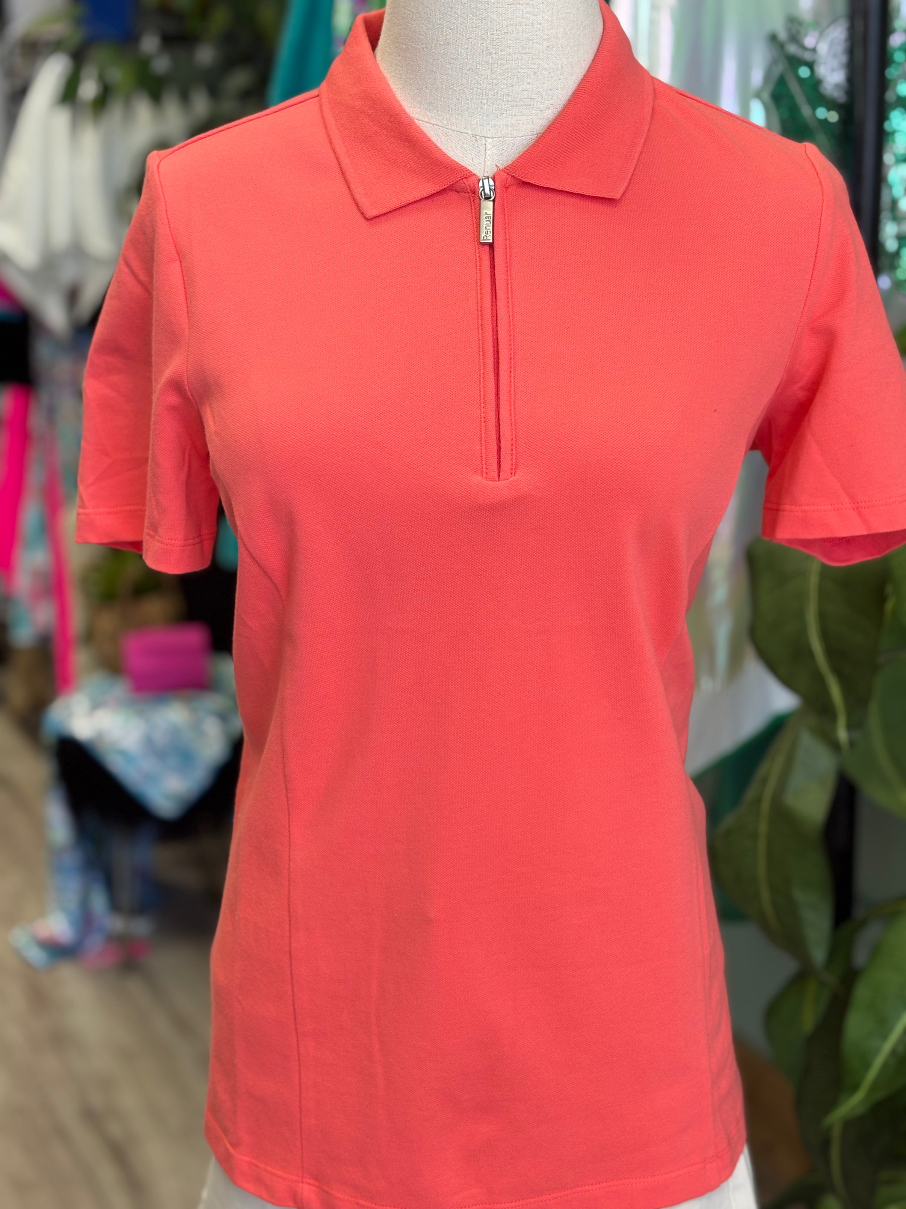 Everyday Essential Zip Polo