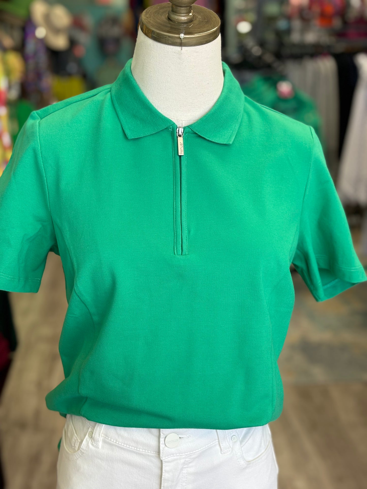 Everyday Essential Zip Polo