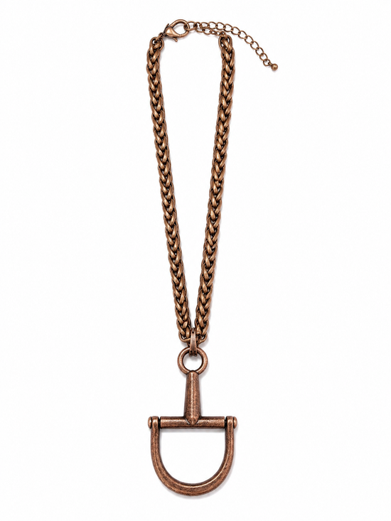 Western Horse Bit Necklace