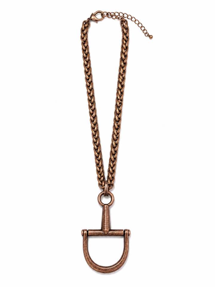 Western Horse Bit Necklace
