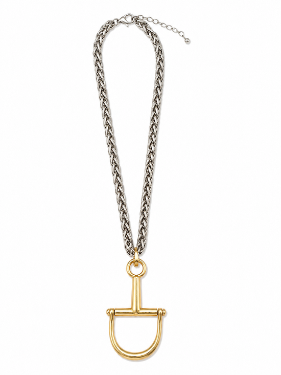 Western Horse Bit Necklace
