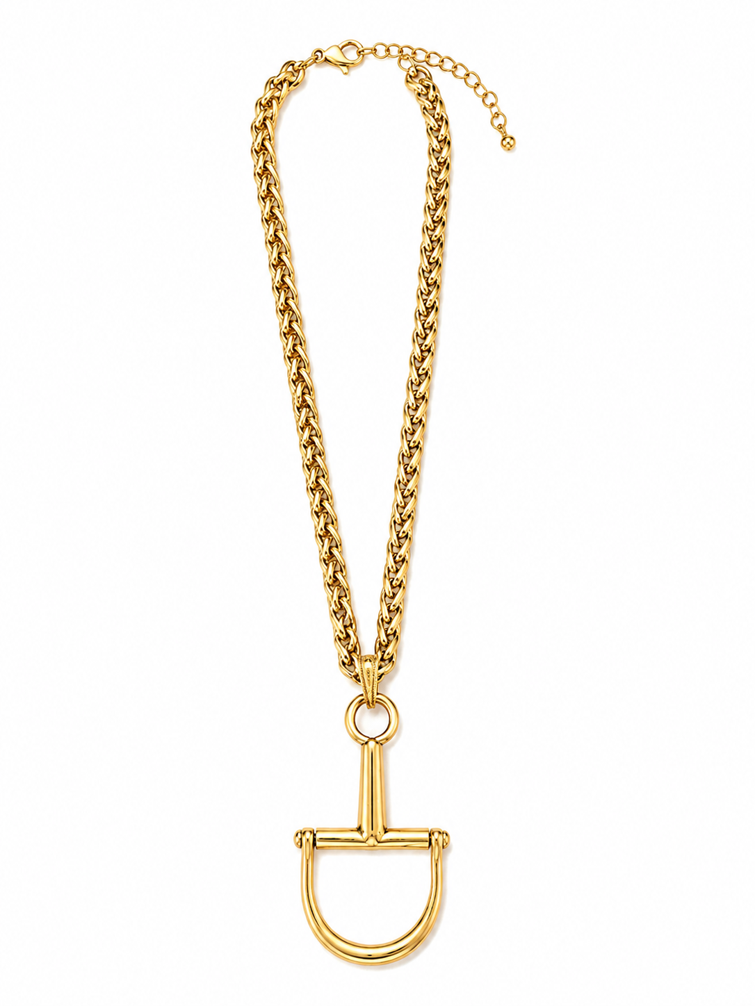 Western Horse Bit Necklace