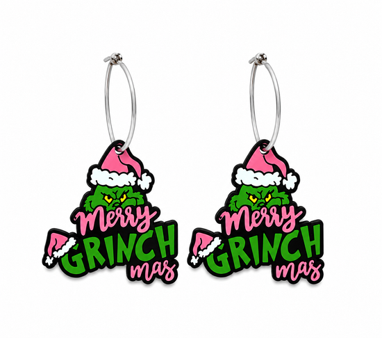 Grinch Earring