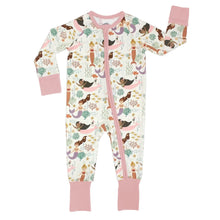 Load image into Gallery viewer, Pajama Convertible Footie Romper
