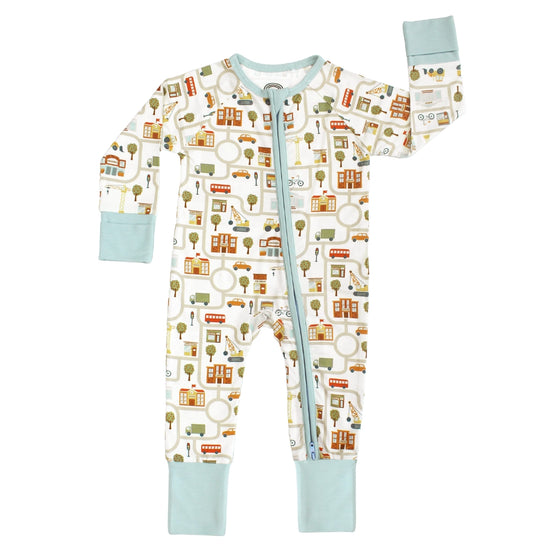 Pajama Convertible Footie Romper