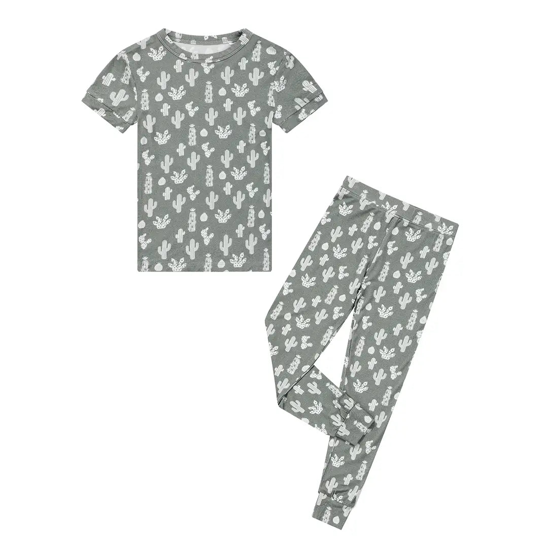 Long Sleeve Kids Pajama Pants Set