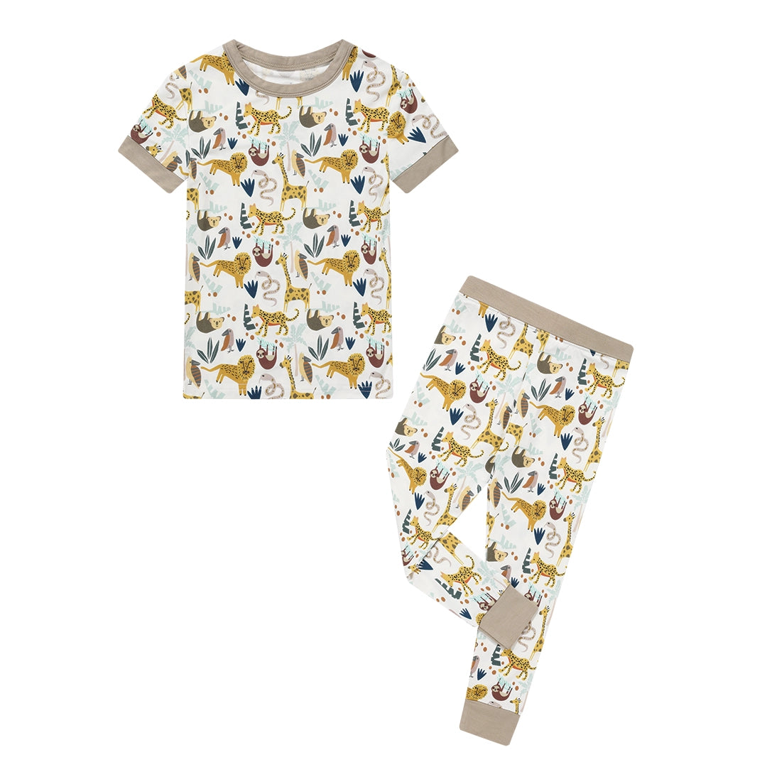 Long Sleeve Kids Pajama Pants Set